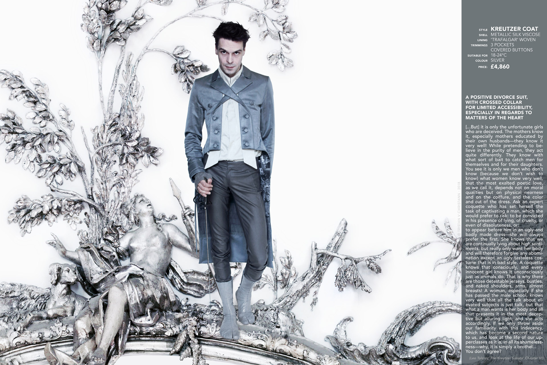 KREUTZER COAT by TRISTAN v CHRISTANN